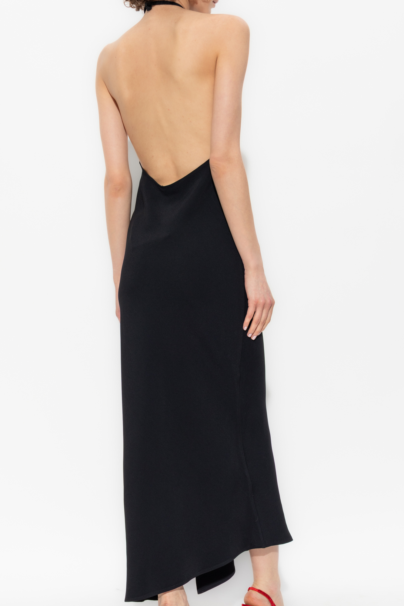 Black Dress with appliqué The Attico - Vitkac AS